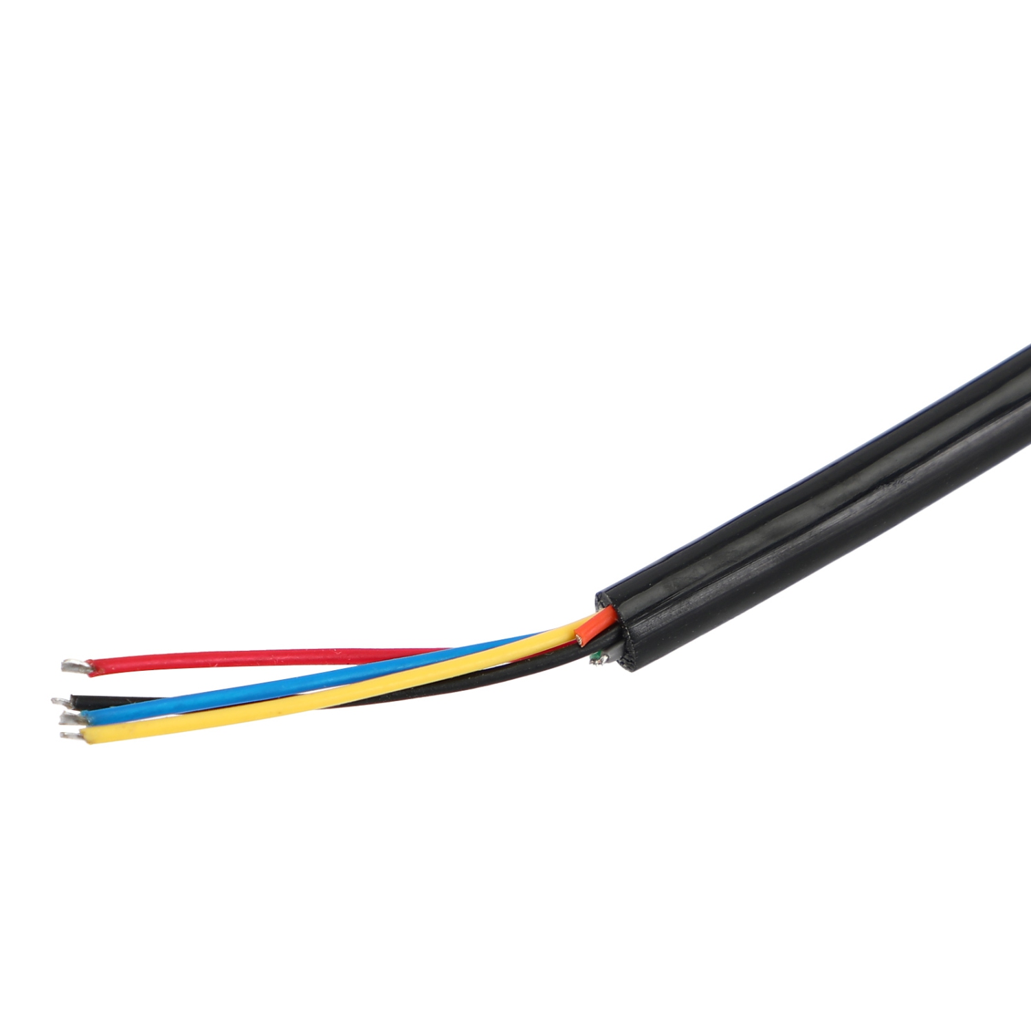 4 pcs Radio Speaker Mic Microphone Câble 4 broches pour Walkie Talkie-walkie Pr3100 Car Pr550