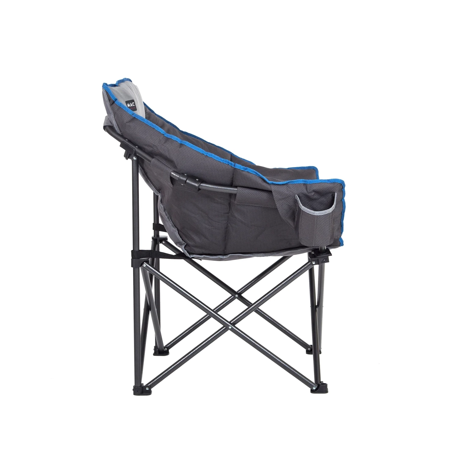 Chaise club rembourrée Mac Sports, paq./2