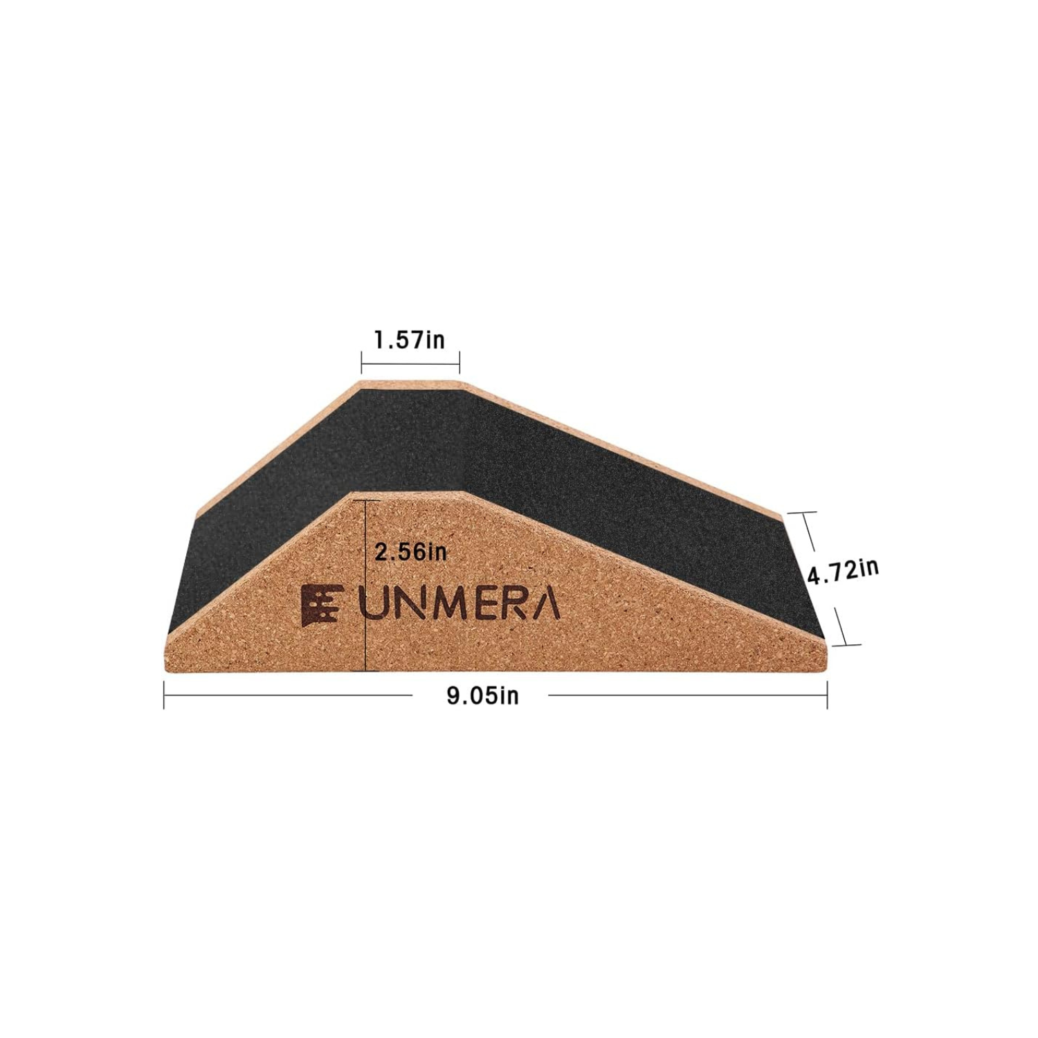 UNMERA Squat Wedge Block 2PCS Non Slip Professional Squat Ramp,Squat Platform for Heel Elevated Squats and Calf Raises