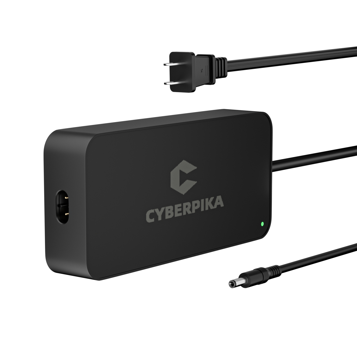 Cyberpika Portable eBike Charger – 54.6V 3A Fast Charging for 48V Lithium Batteries – Sleek, Ultra-Compact Design by MIT startup – Enhanced Safety –