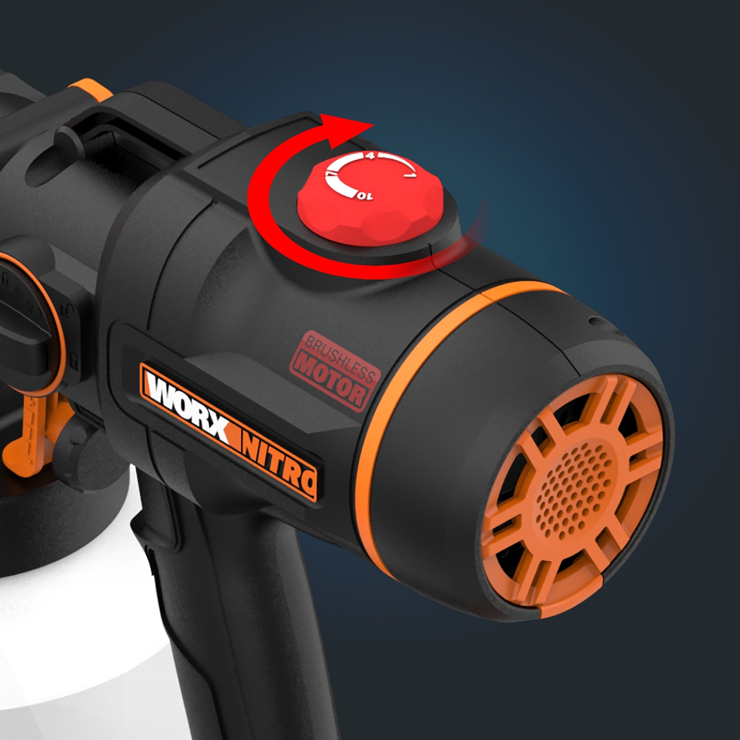 Worx -- 20V Nitro Cordless Paint Sprayer with Brushless Motor