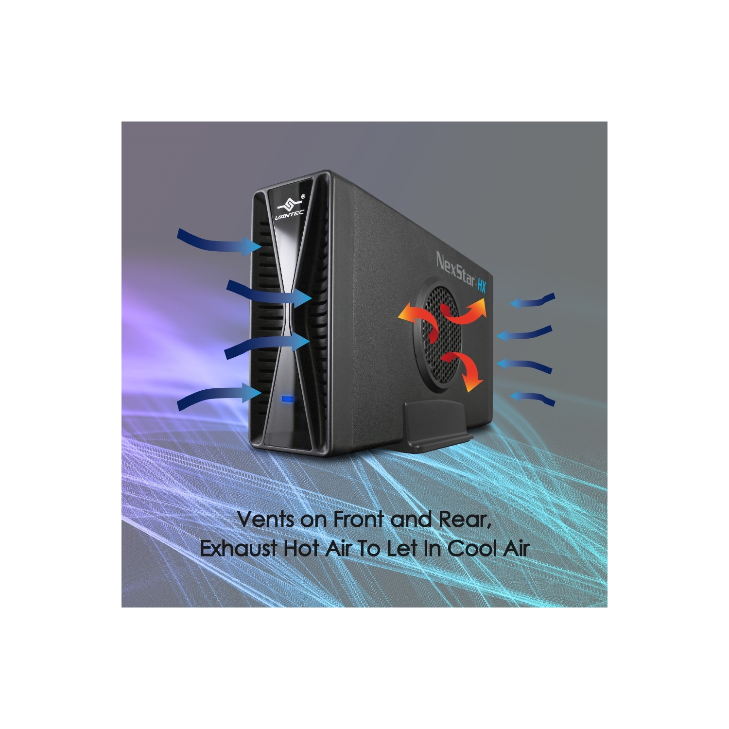 Vantec Removable Device NST-387S3-BK NexStar HX 3.5" SATA III Hard Drive Enclosure USB 3.0