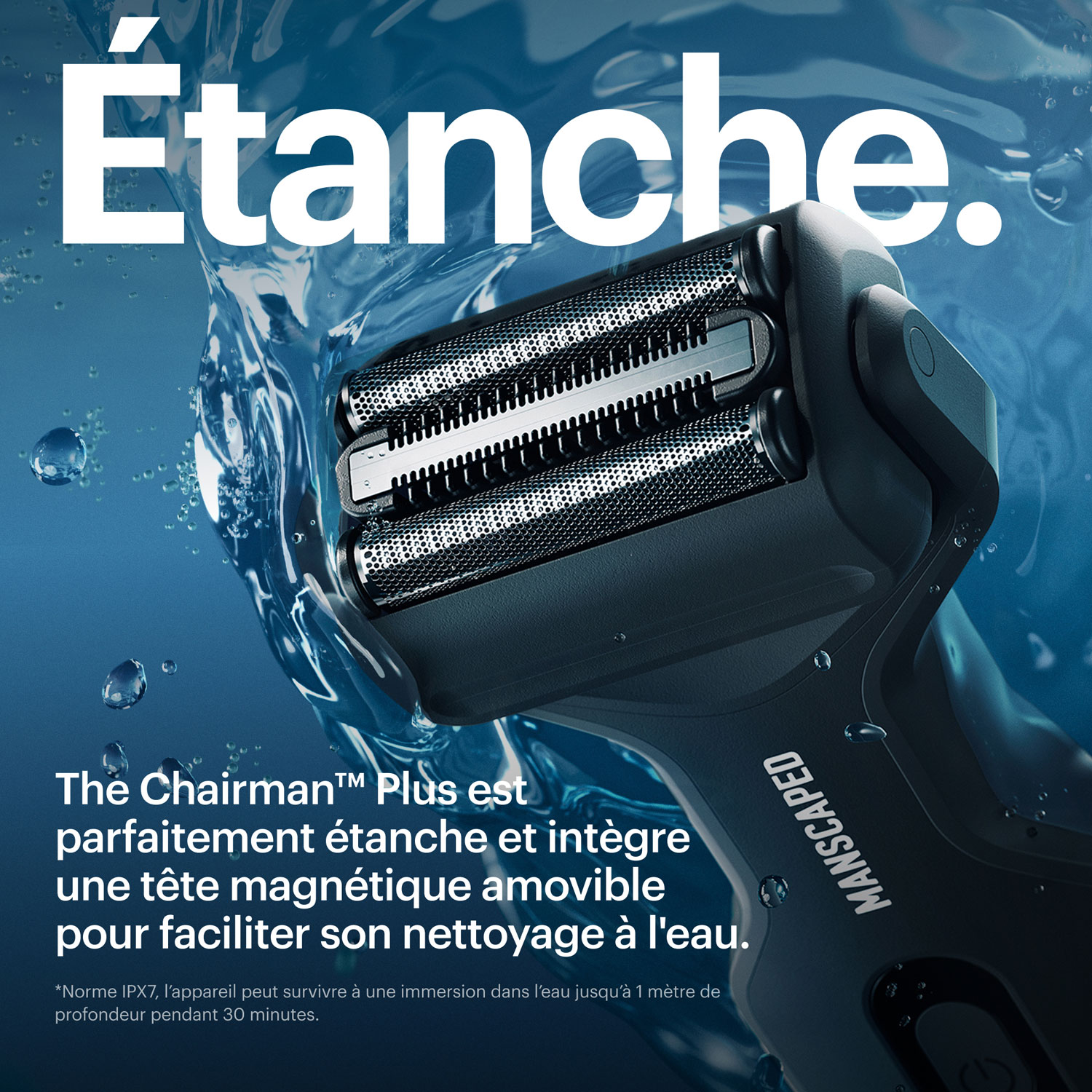 Manscaped Chairman Plus Cordless Face Shaver Essentials Kit