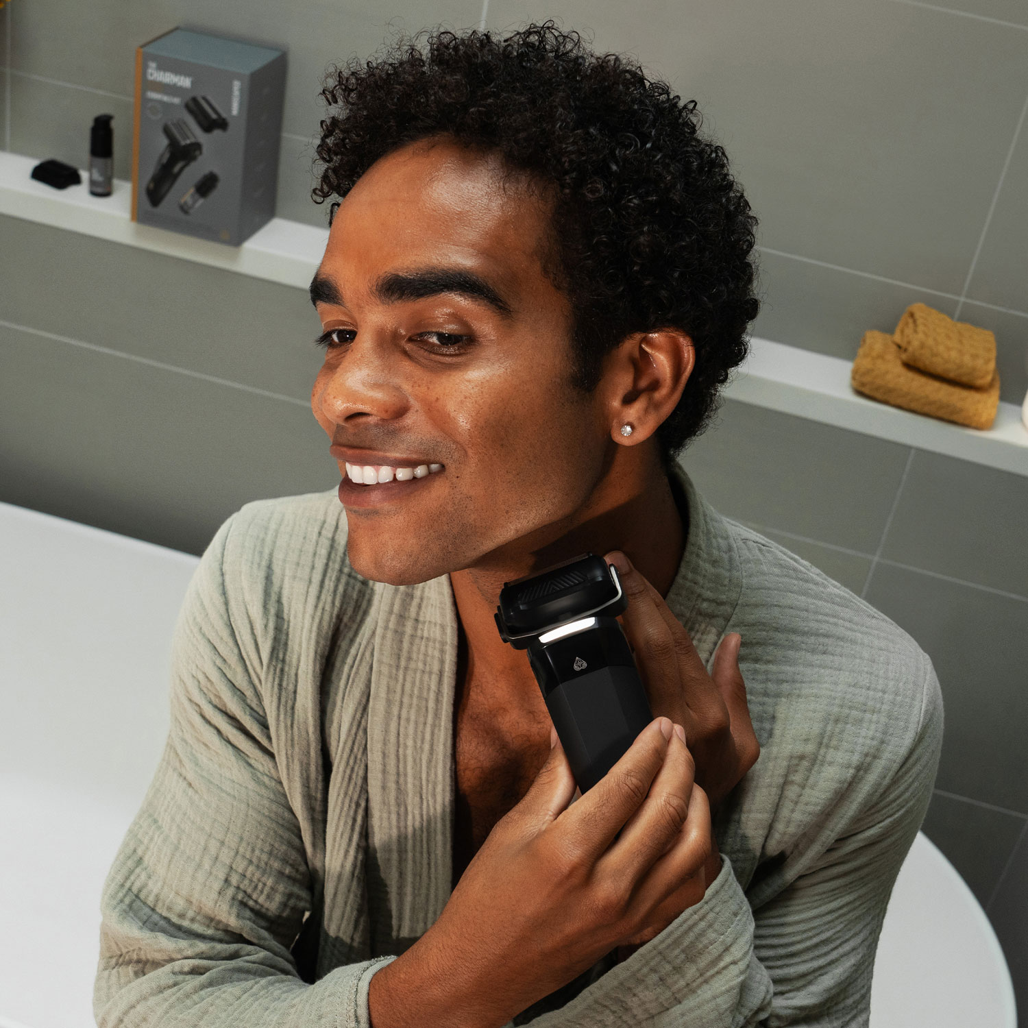 Manscaped Chairman Pro Cordless Foil Shaver & Stubble Trimmer Essentials Kit