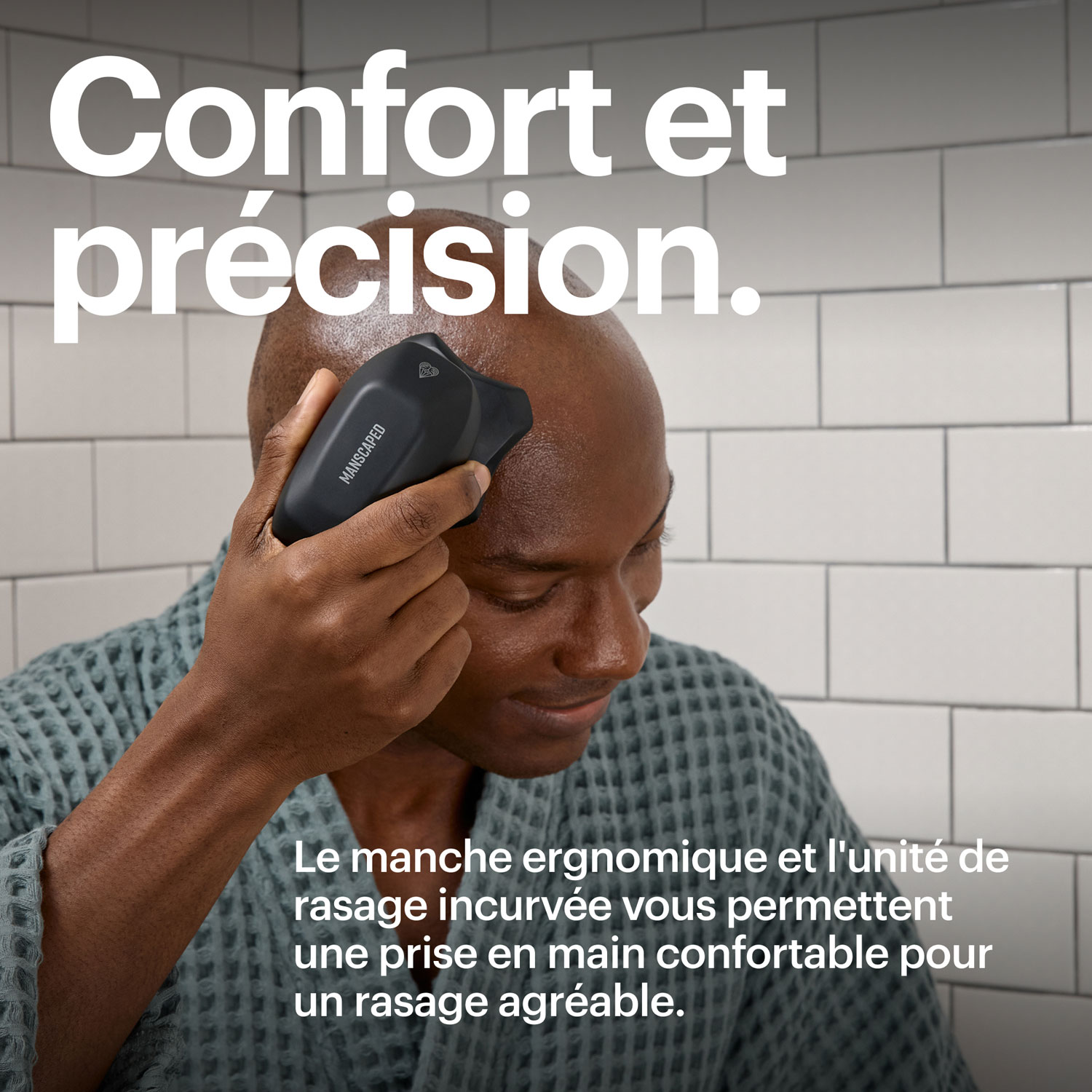 Manscaped Dome Shaver Plus Cordless Scalp & Bald Head Shaver Essentials Kit