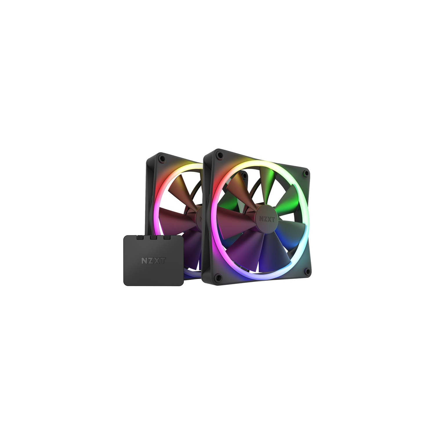 NZXT RF-R14DF-B1 F140 RGB Twin Pack