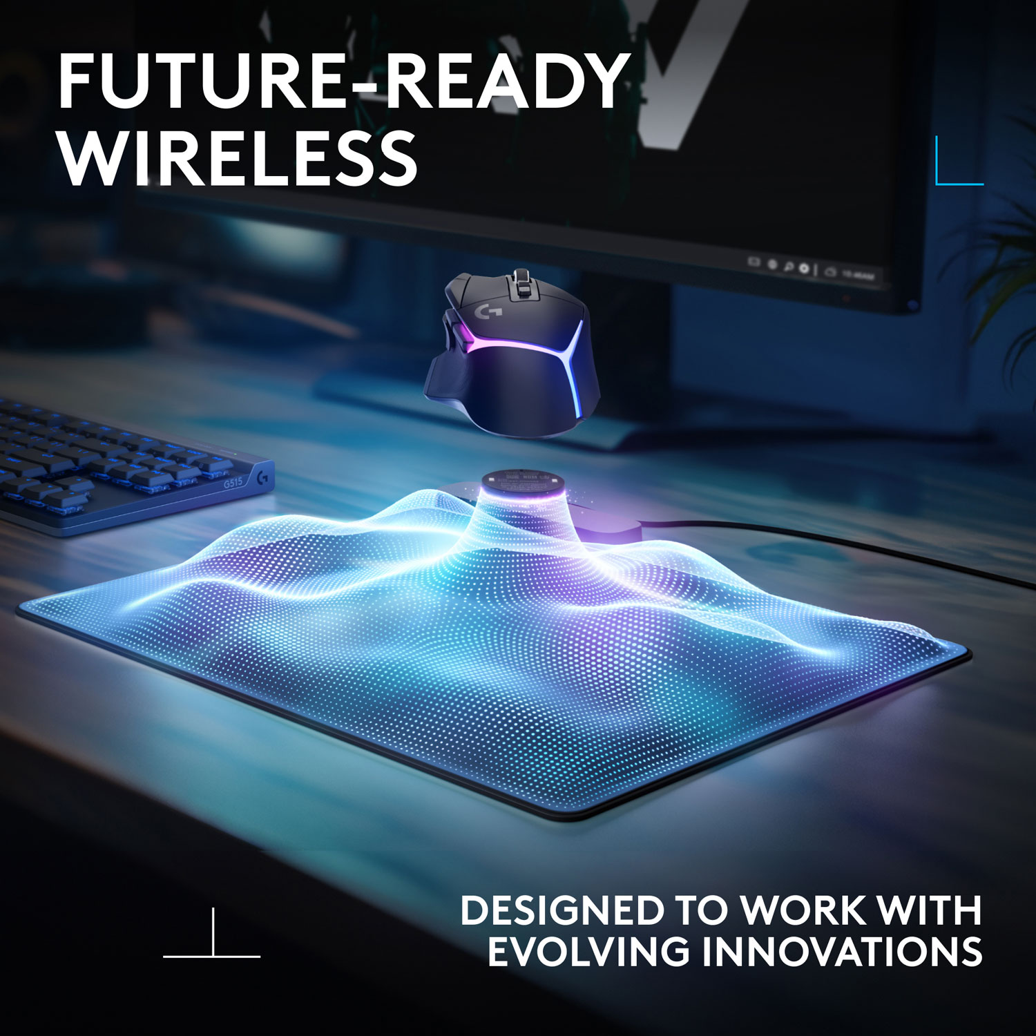 Logitech G POWERPLAY 2 Gaming Mouse Pad with Wireless Charging