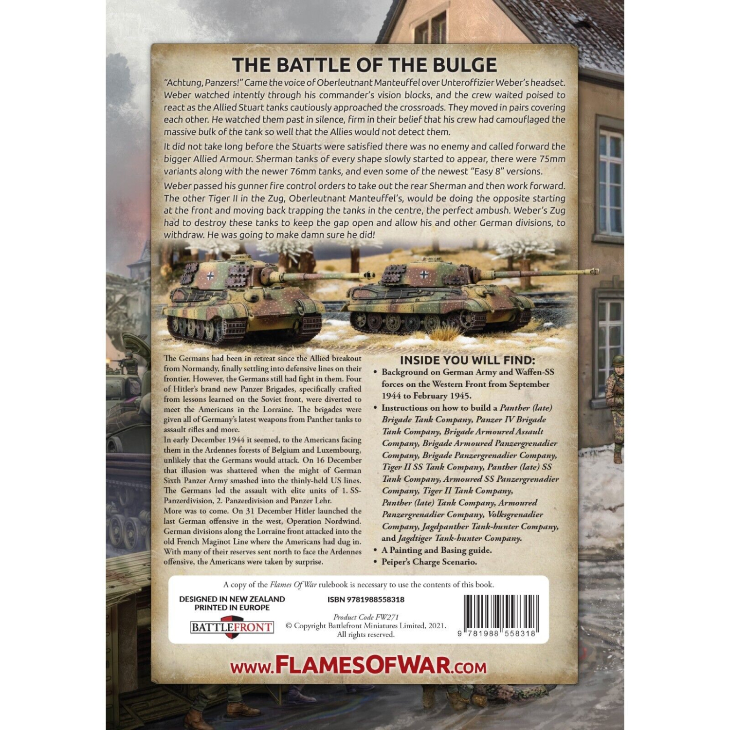 Flames of WarBulge: German New