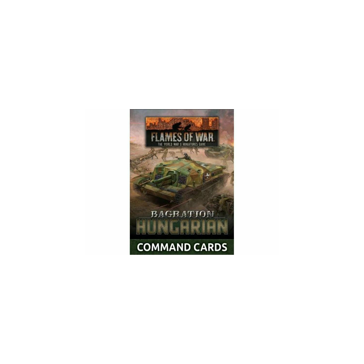 Flames of War Hungarian Command Card Pack New