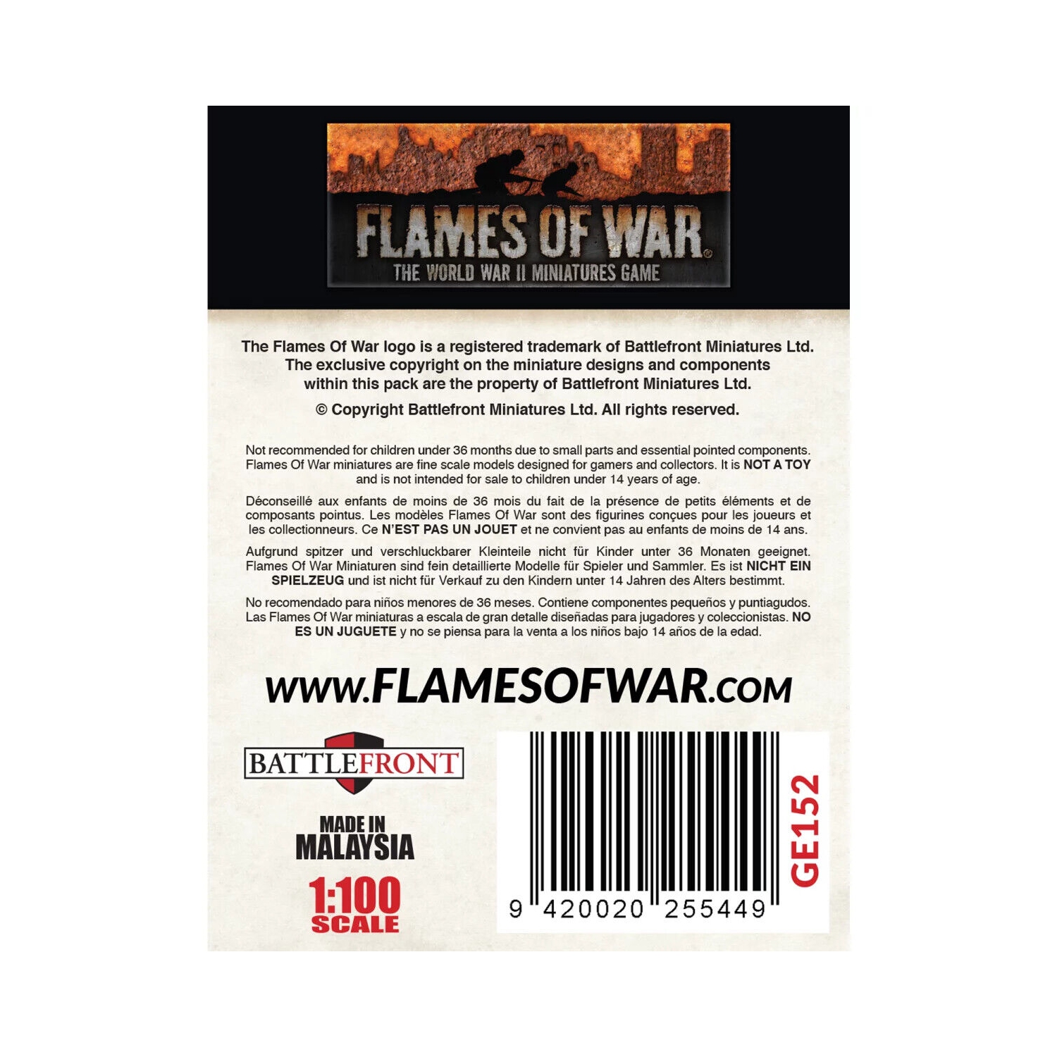 Flames of WarLate Grille Platoon New