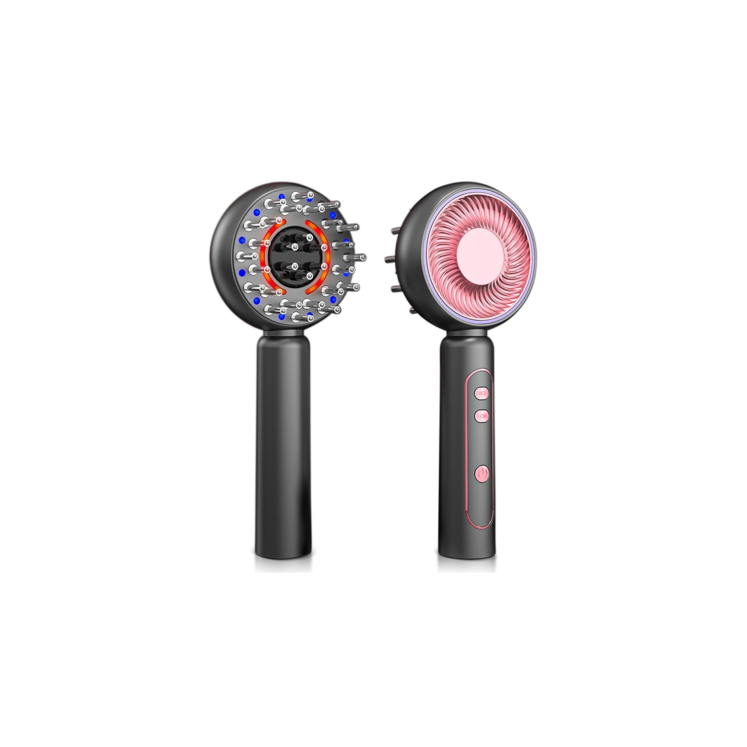 Peigne de massage électrique pour la croissance des cheveux Anti-Perte Cheveux Peigne de thérapie infrarouge Peigne de soins capillaires Red Light