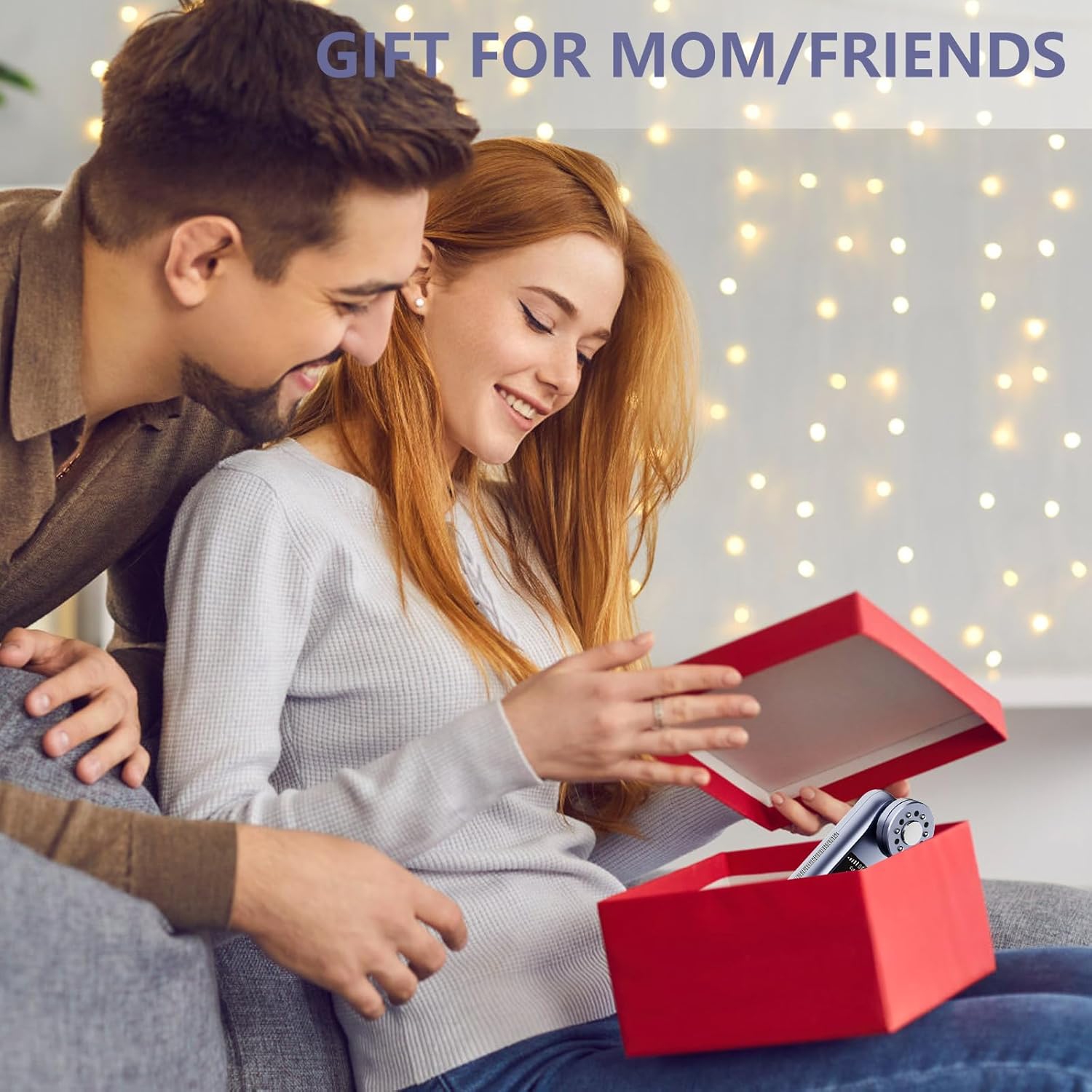 Facial Massager for Face,Portable Electric Face Massager,Red Light Therapy Beauty Device Tool for Skin Care Home Use