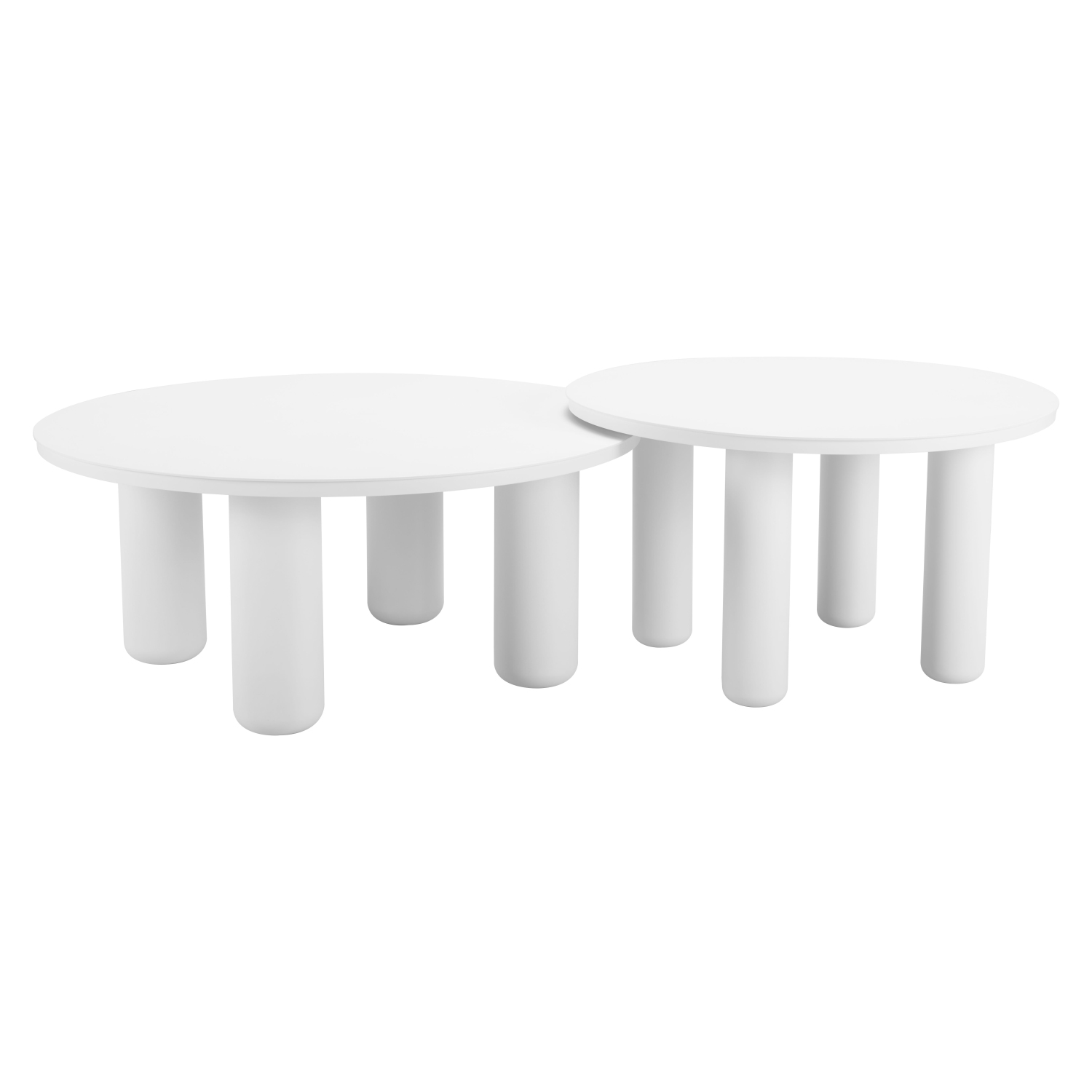 Ola Coffee Table Set White