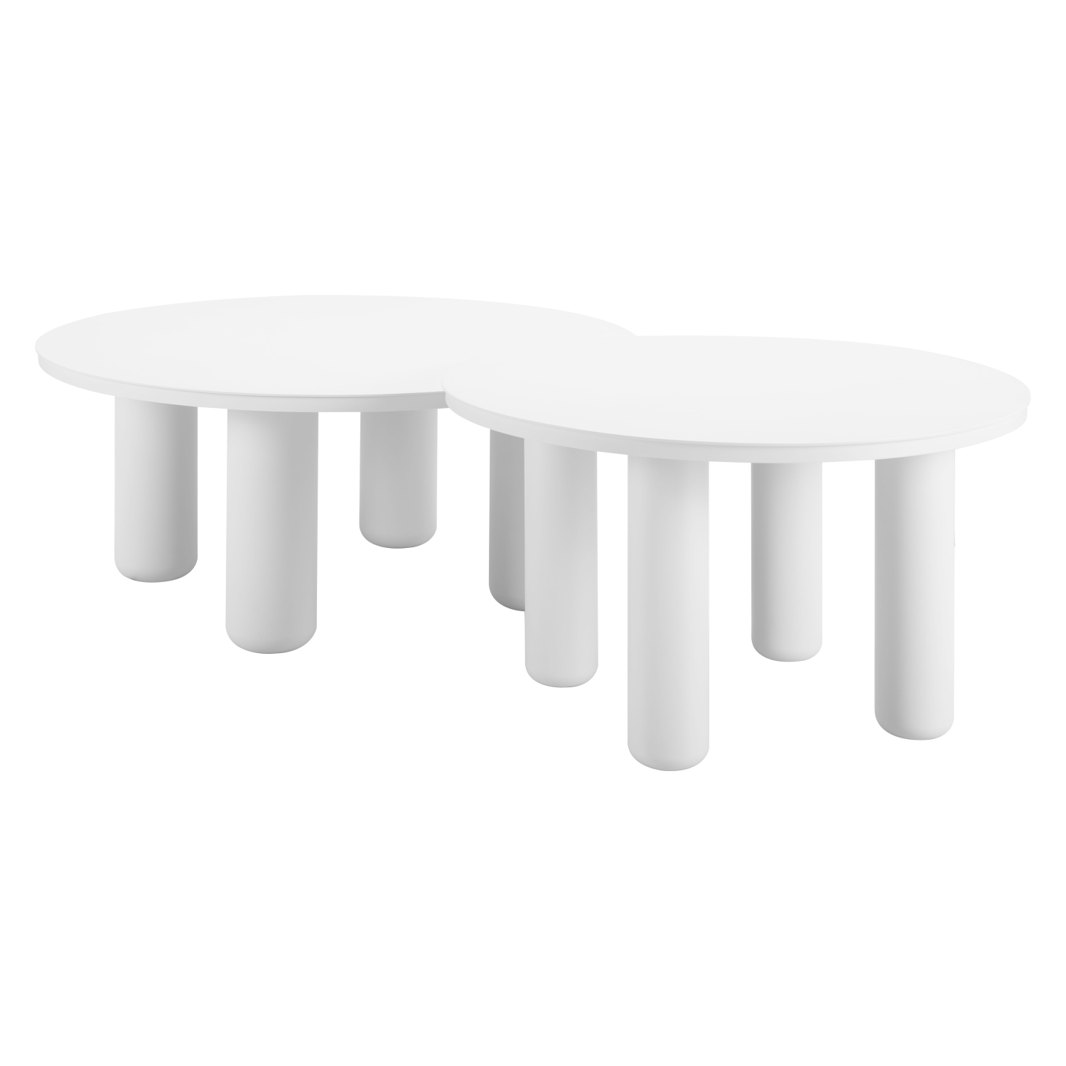 Ola Coffee Table Set White