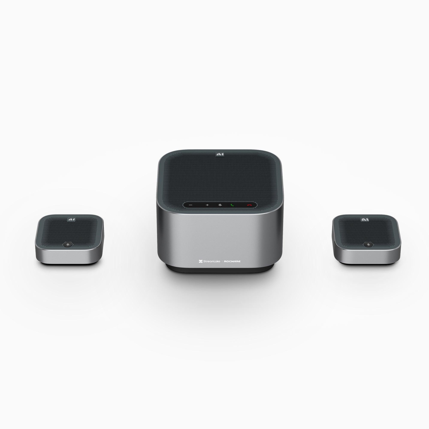 Haut-parleur de conférence USB A10 de ROCWARE avec micro; Technologie 3&nbsp;A pour des appels clairs