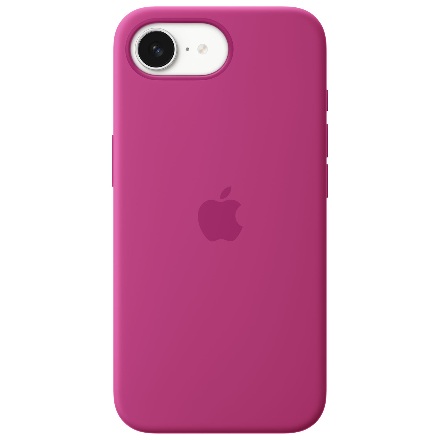 Apple Silicone Fitted Hard Shell Case for iPhone 16e - Fuchsia