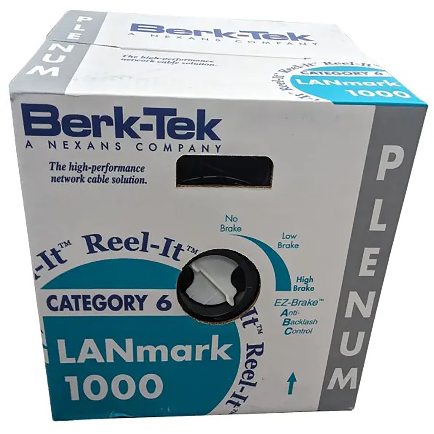 Berk-Tek - Cat6 Solid UTP Network Cable, 1000ft Length, Purple