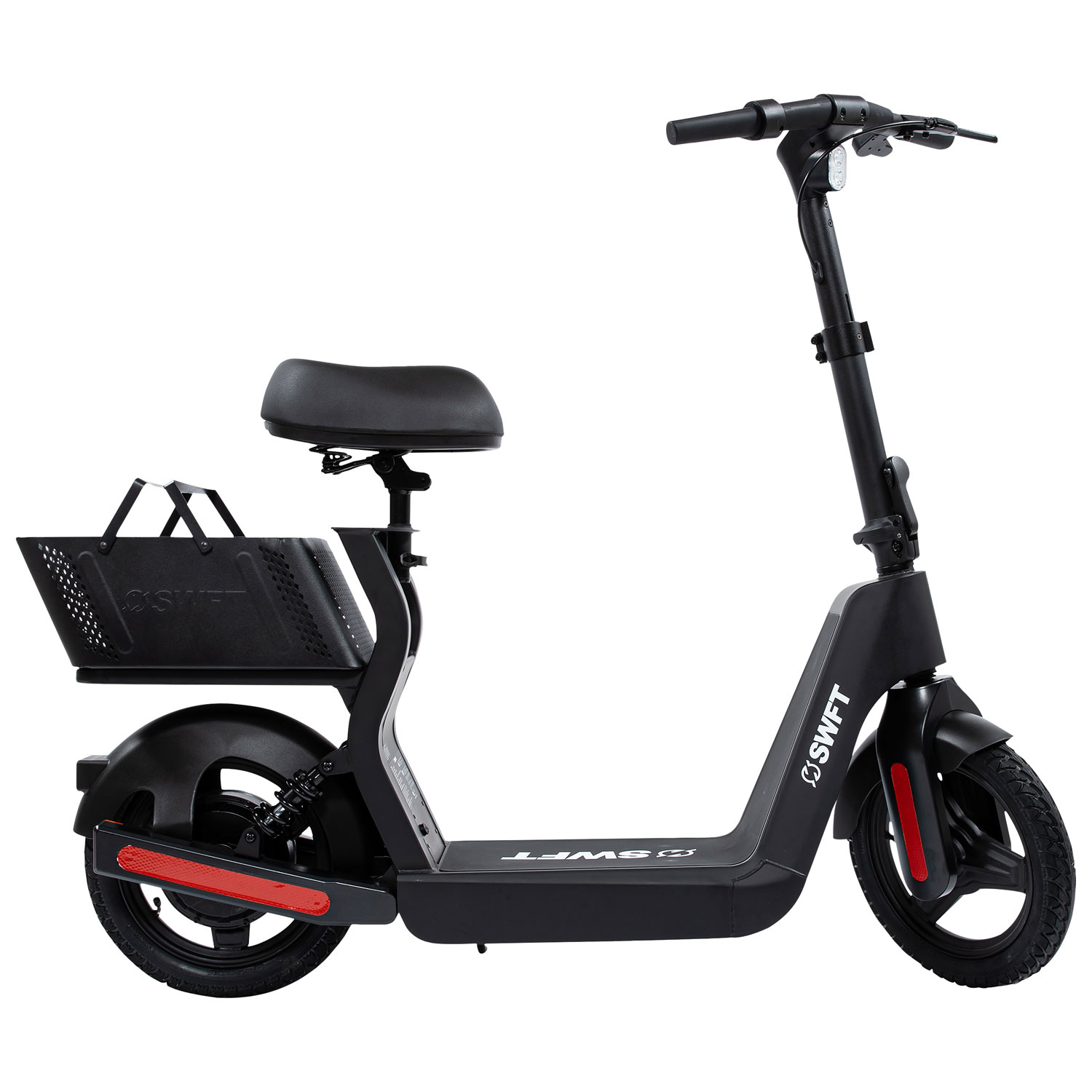 Trottinette électrique assis-debout SD de SWFT - Noir