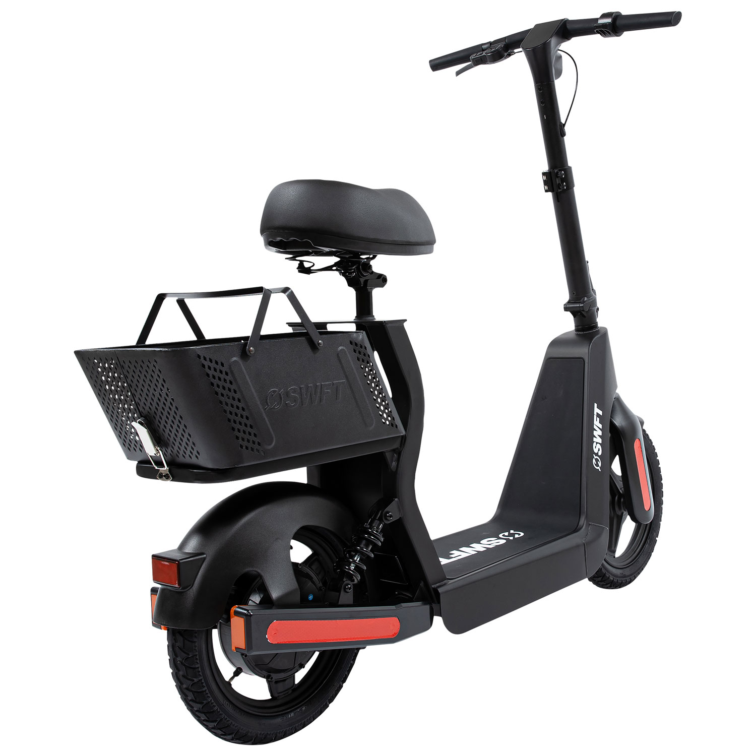 Trottinette électrique assis-debout SD de SWFT - Noir