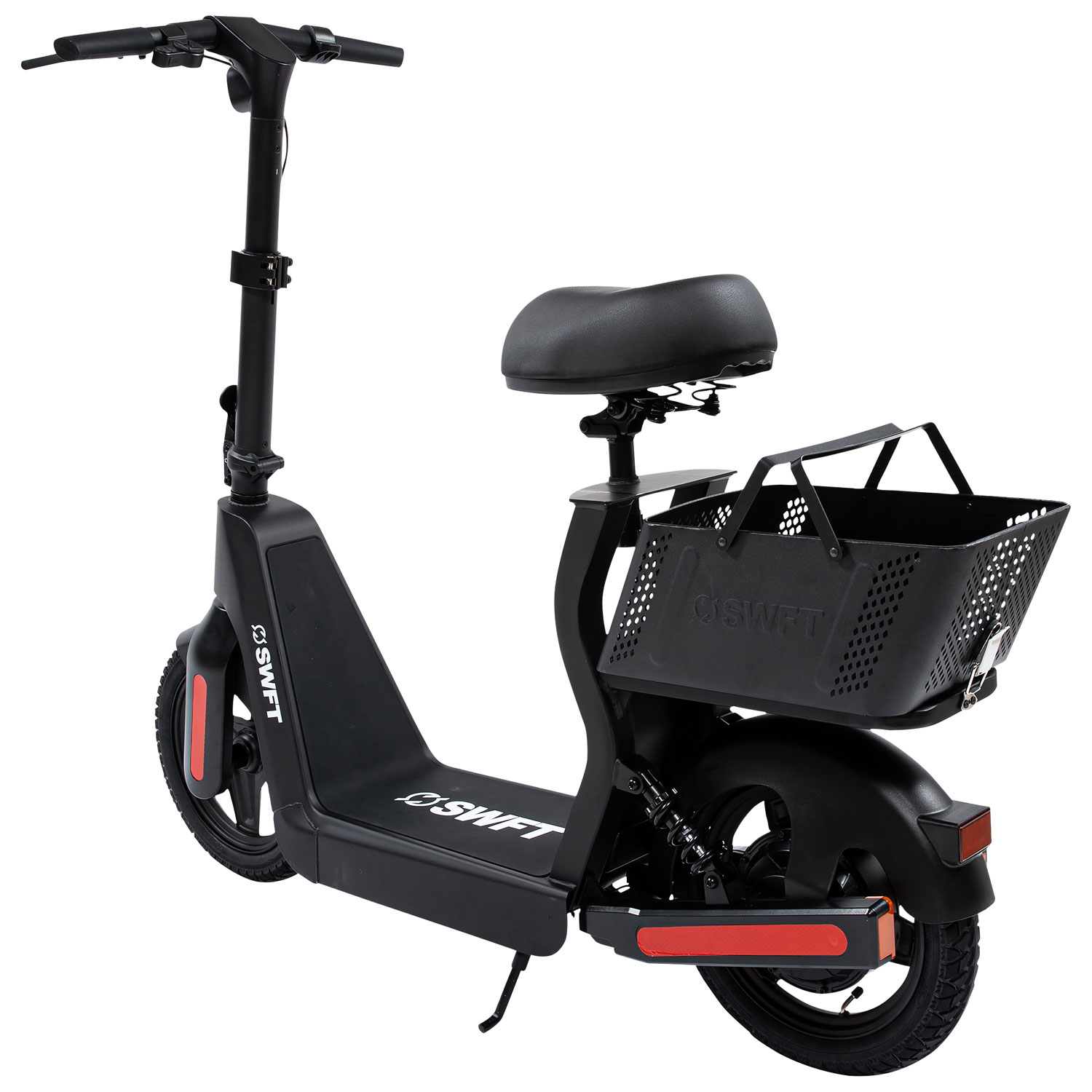 Trottinette électrique assis-debout SD de SWFT - Noir