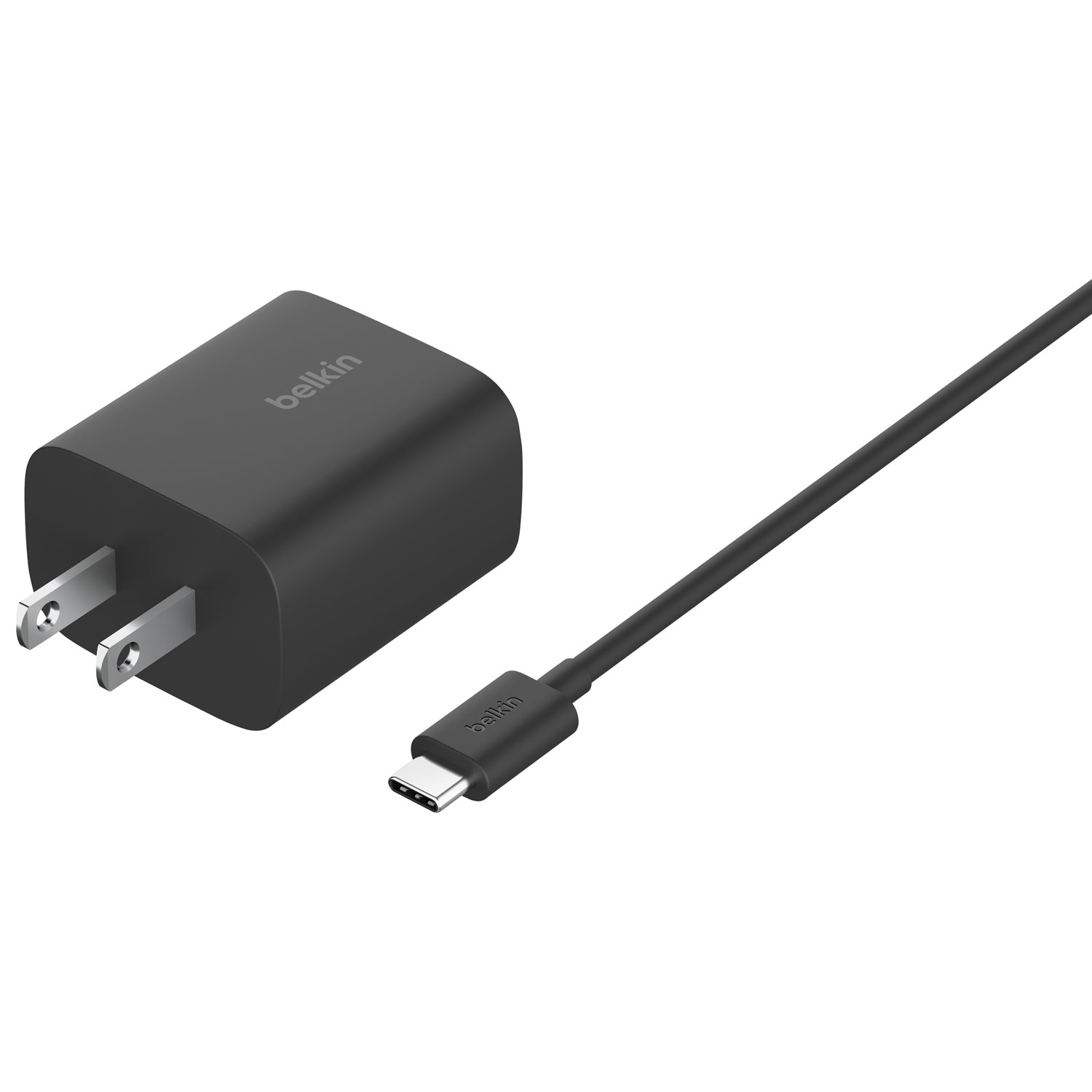 Tapis de chargement magnétique sans fil Qi2 de 15 W de Belkin - Noir