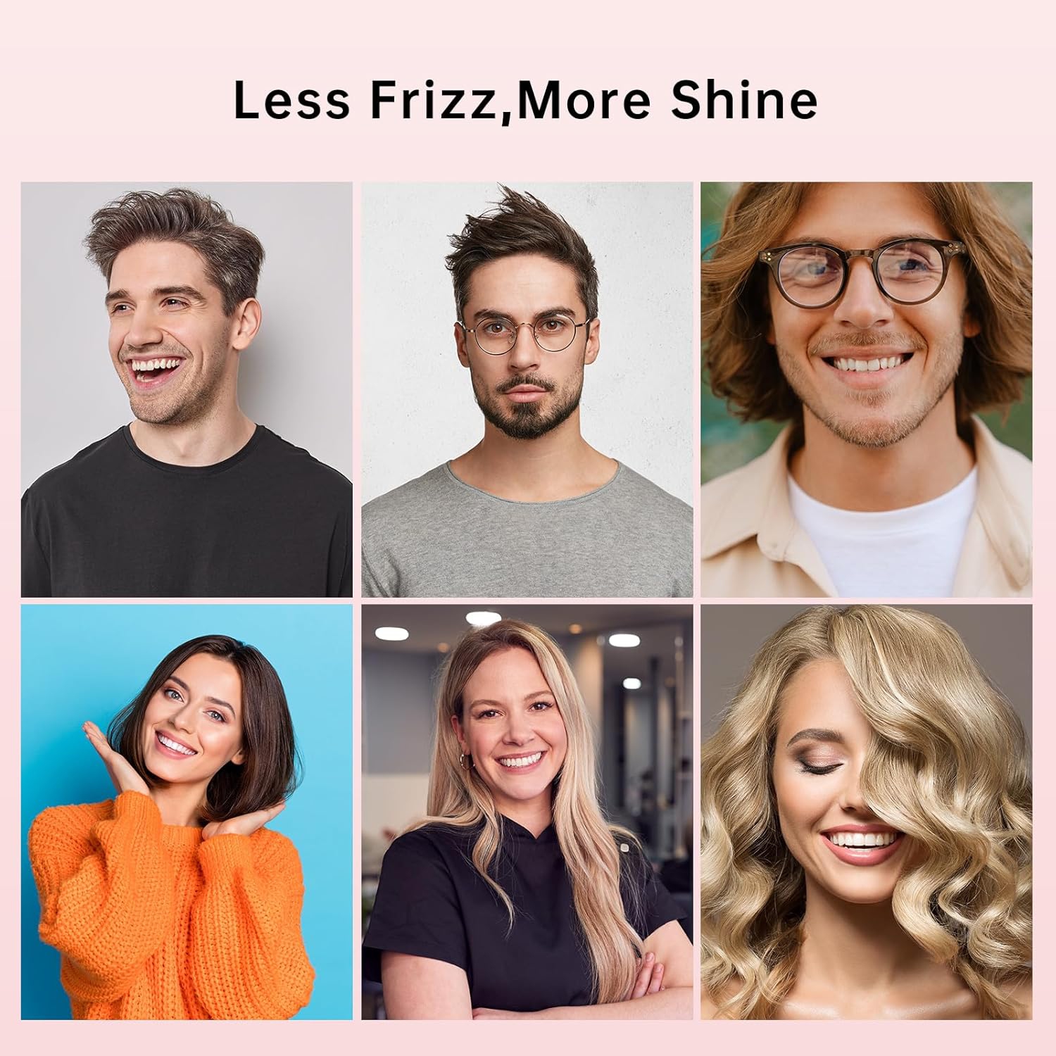 Thermal Brush for Blowout Look,1.5Inch Negative Ion Heated Round Brush,Hair Curling Brush for Curl,Fast Heating Curling Iron