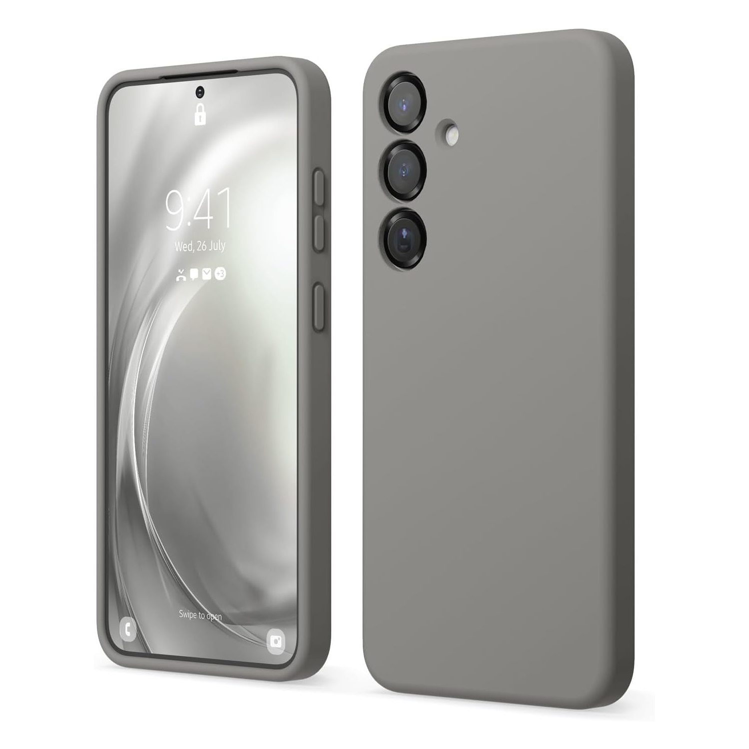 elago Compatible with Samsung Galaxy S25 Plus Case, Liquid Silicone Case, Shockproof, Slim Phone Case, Anti-Scratch Soft Microfiber Lining, 6.7 inch