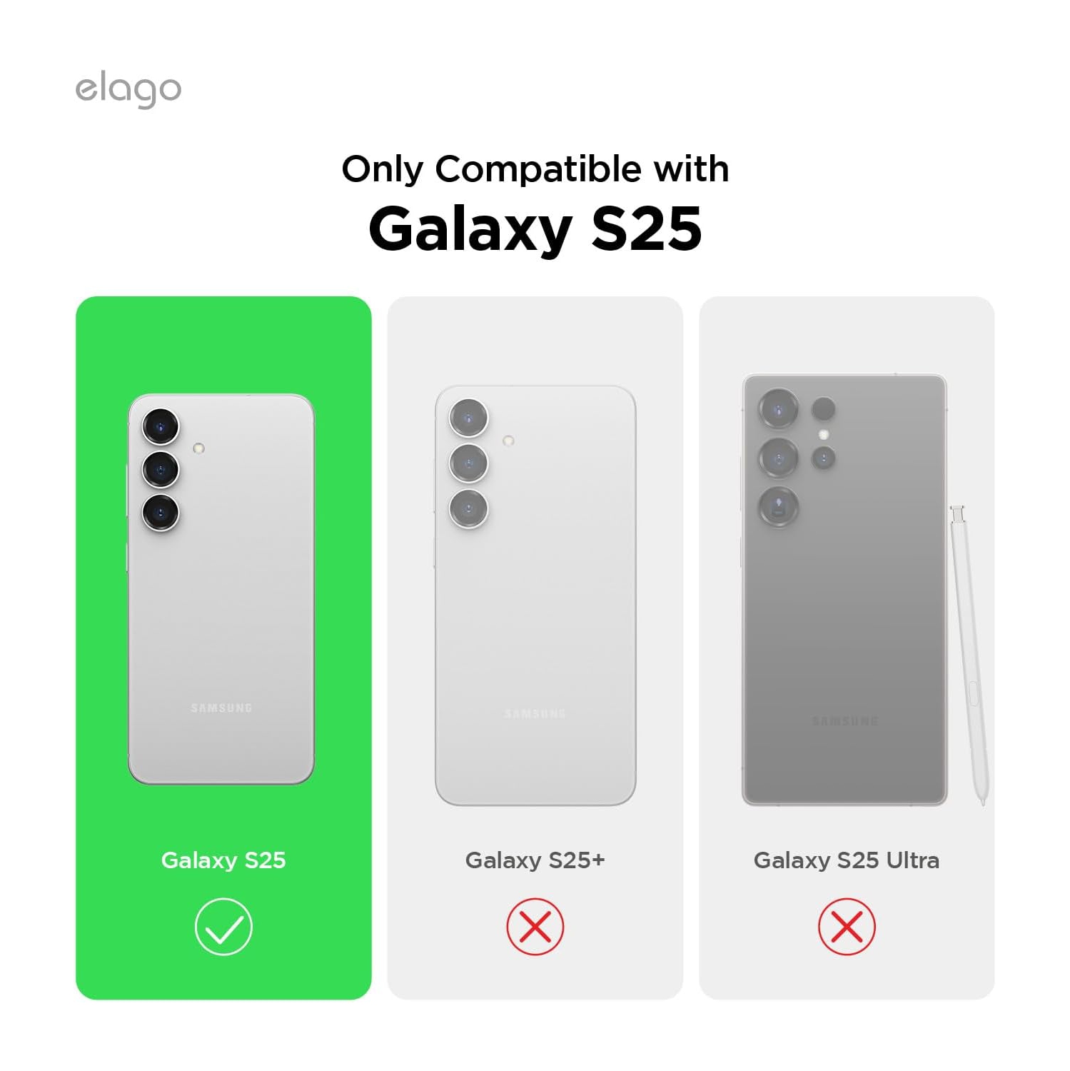 Elago compatible avec Samsung Galaxy S25, étui en silicone liquide, antichoc, étui mince pour téléphone, doublure douce en microfibre antirayure,