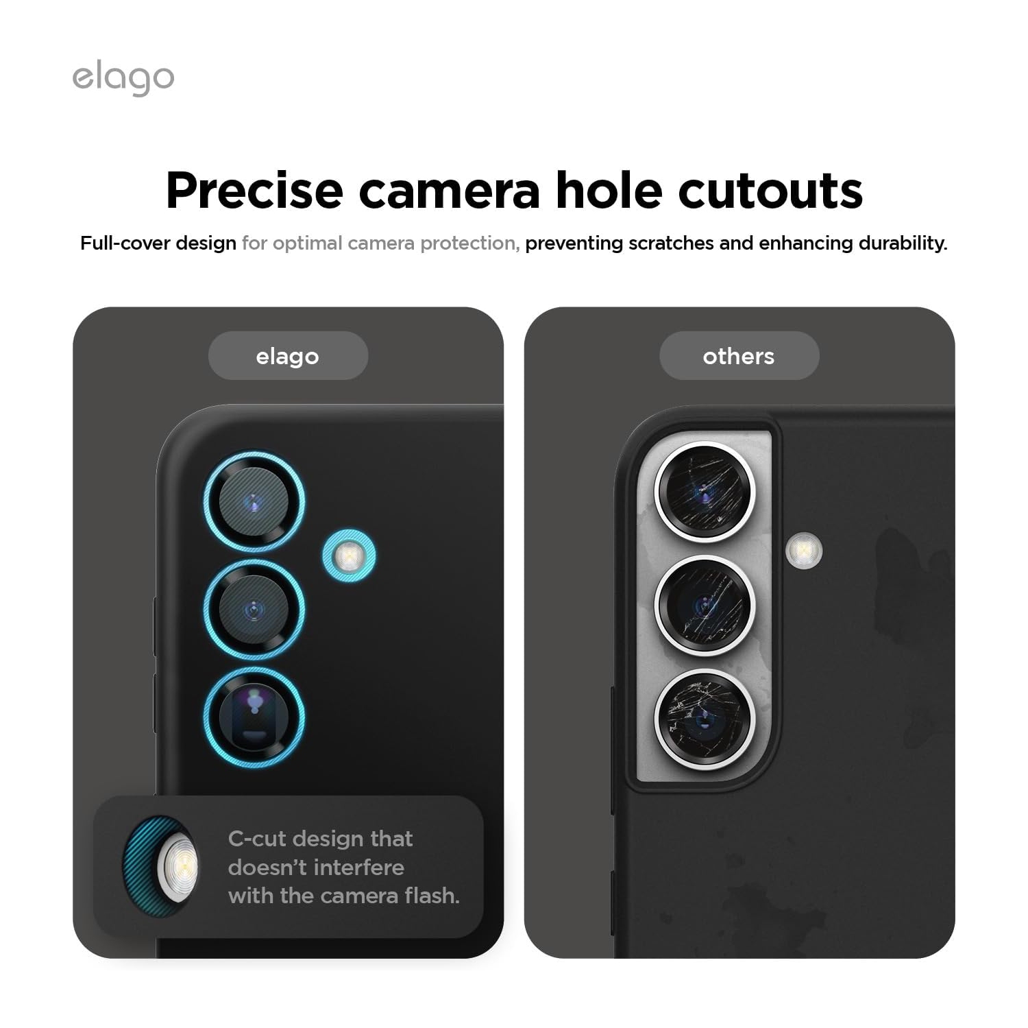 Elago Compatible avec Samsung Galaxy S25, étui en silicone liquide, antichoc, étui mince pour téléphone, doublure douce en microfibre antirayure,