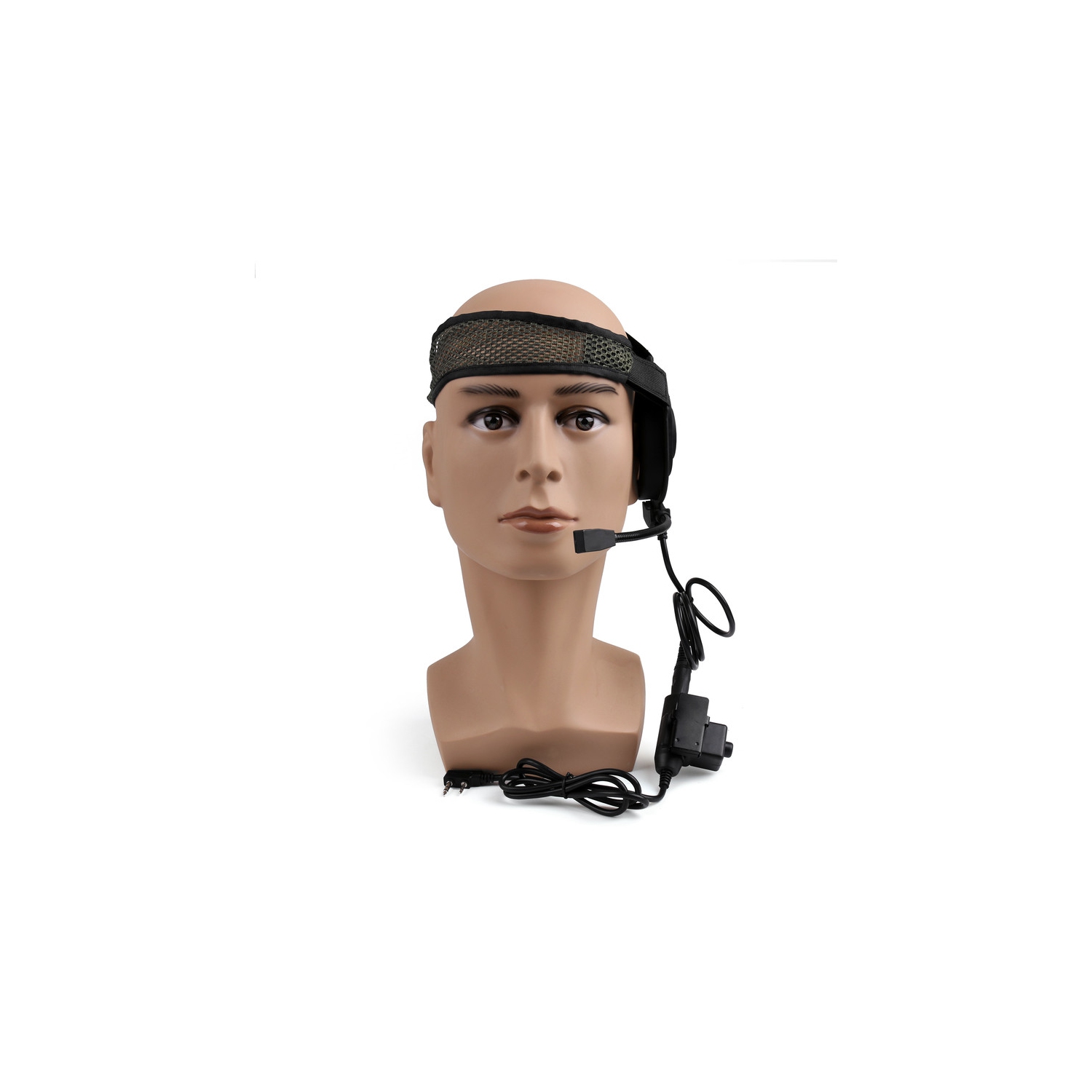 5x HD01 Z Tactical Bowman Elite II Headset U94PTT For Kenwood Radio Walkie-Talkie