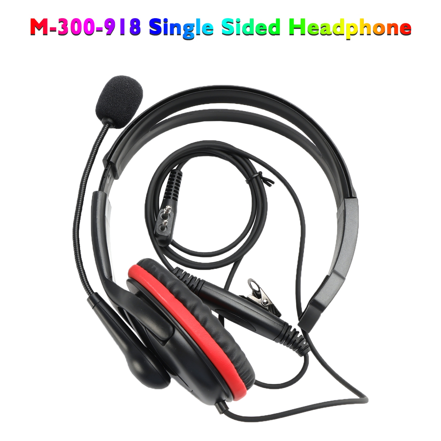 Casque d'écoute à un côté M-300-918 pour GP2000 CP88 SP10 PRO1150 P040 MAG ONE A6