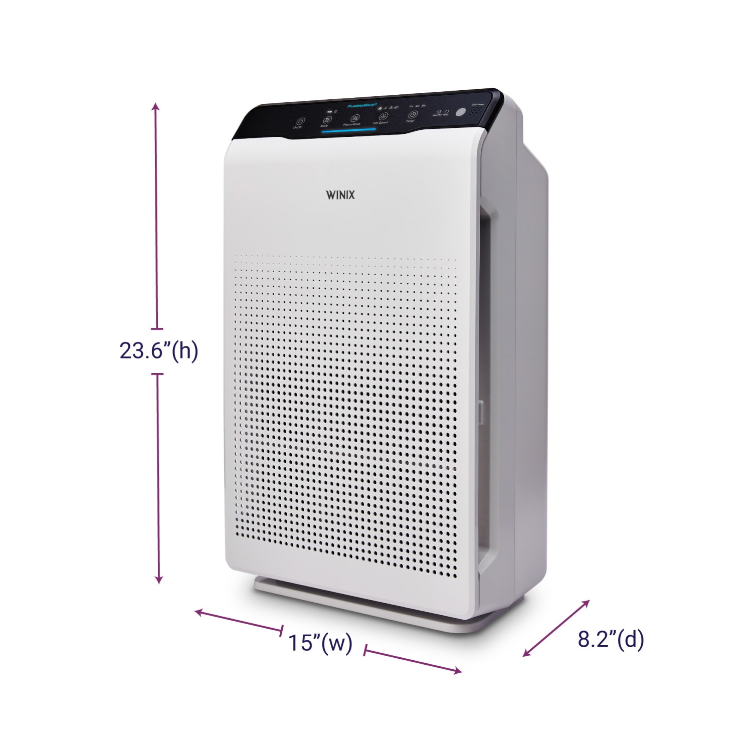 Refurbished - WINIX C535 Air Purifier C535 for Home Large Room Up tp 1740 Ft² in 1 Hr with Remote, Air Quality Monitor, True HEPA, Carbon Filter,