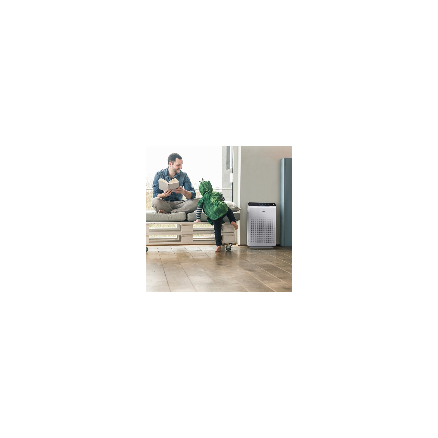 Refurbished - WINIX C535 Air Purifier C535 for Home Large Room Up tp 1740 Ft² in 1 Hr with Remote, Air Quality Monitor, True HEPA, Carbon Filter,