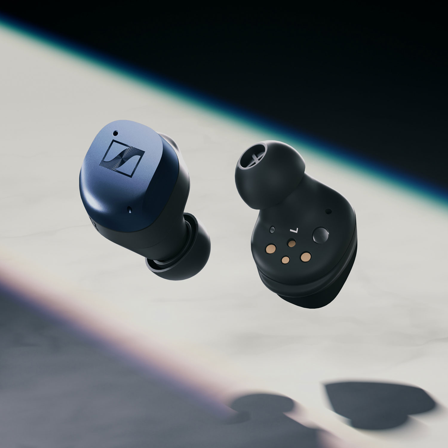 Sennheiser Momentum 4 In-Ear Noise Cancelling Truly Wireless Headphones - Denim