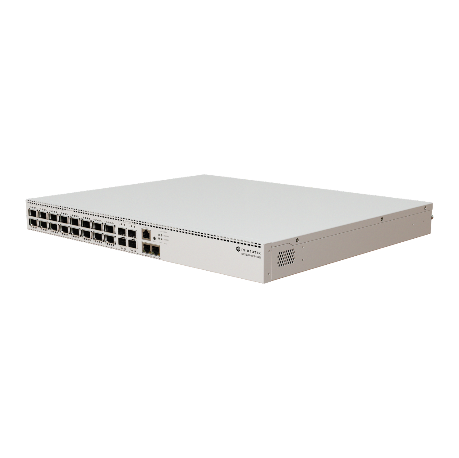 Mikrotik - CRS520-4XS-16XQ-RM 2 2.5Gb 4 SFP28 25Gb 16 WSFP28 100Gb Switch
