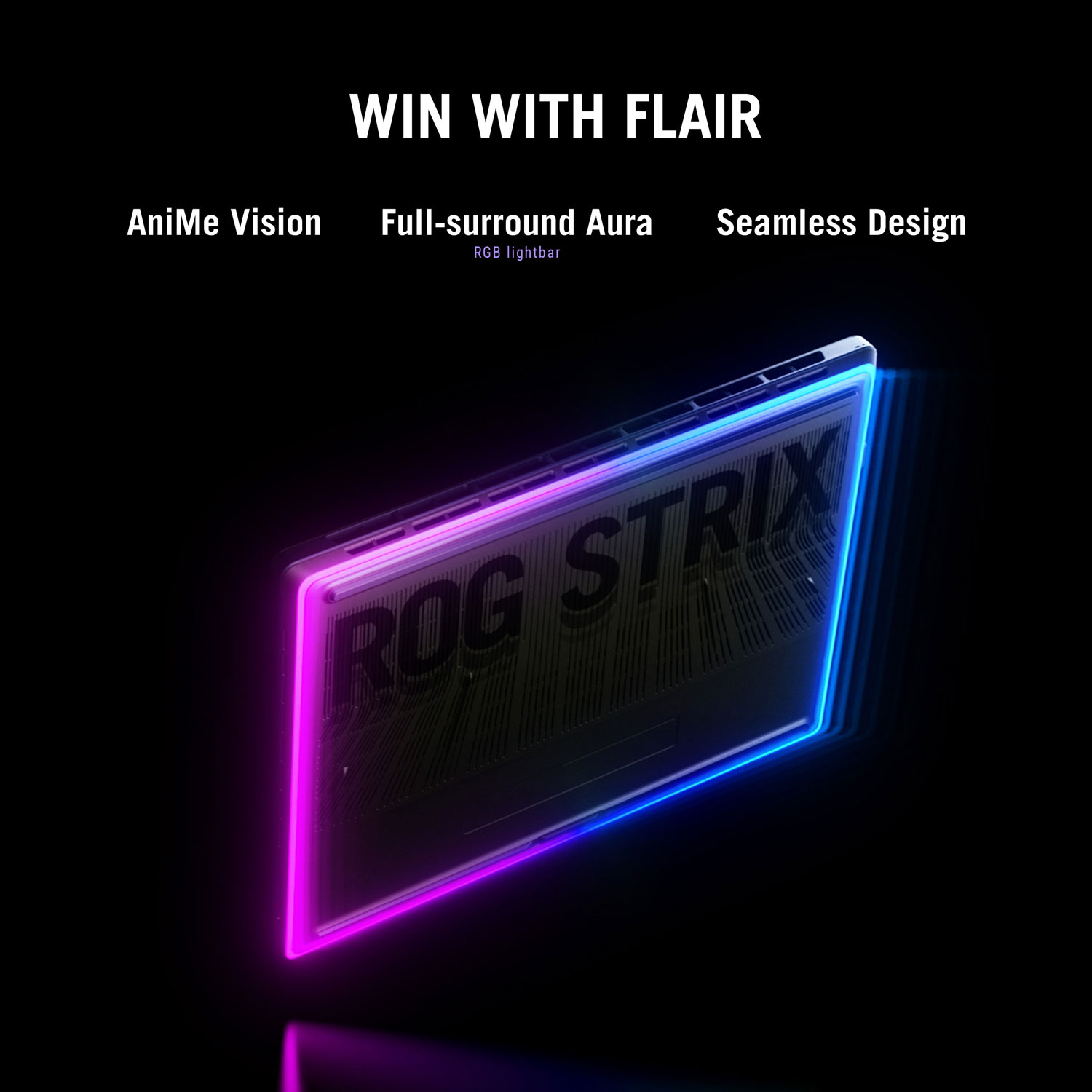 Portable jeu 18 po ROG Strix SCAR d'ASUS - Noir