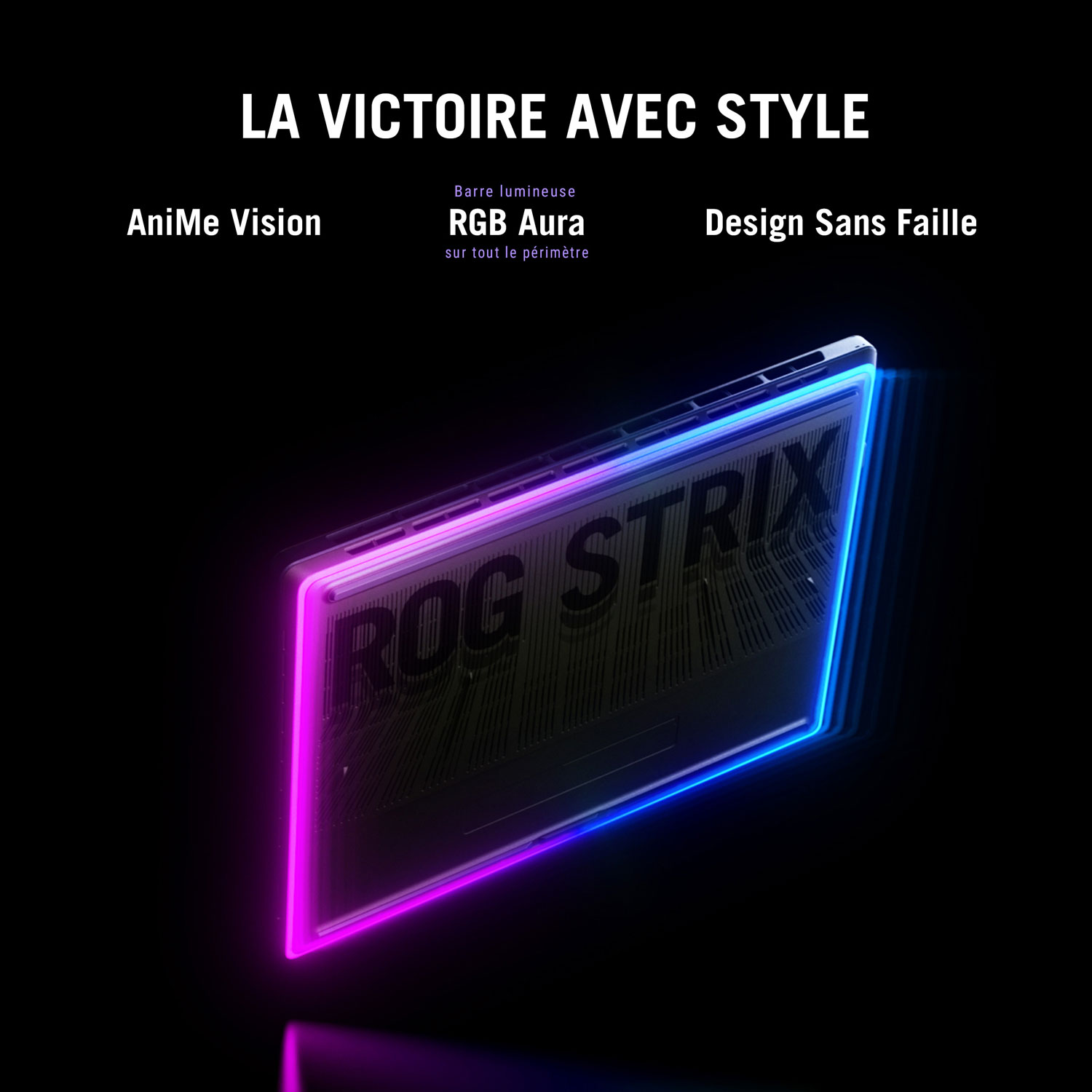 Portable jeu 18 po ROG Strix SCAR d'ASUS - Noir