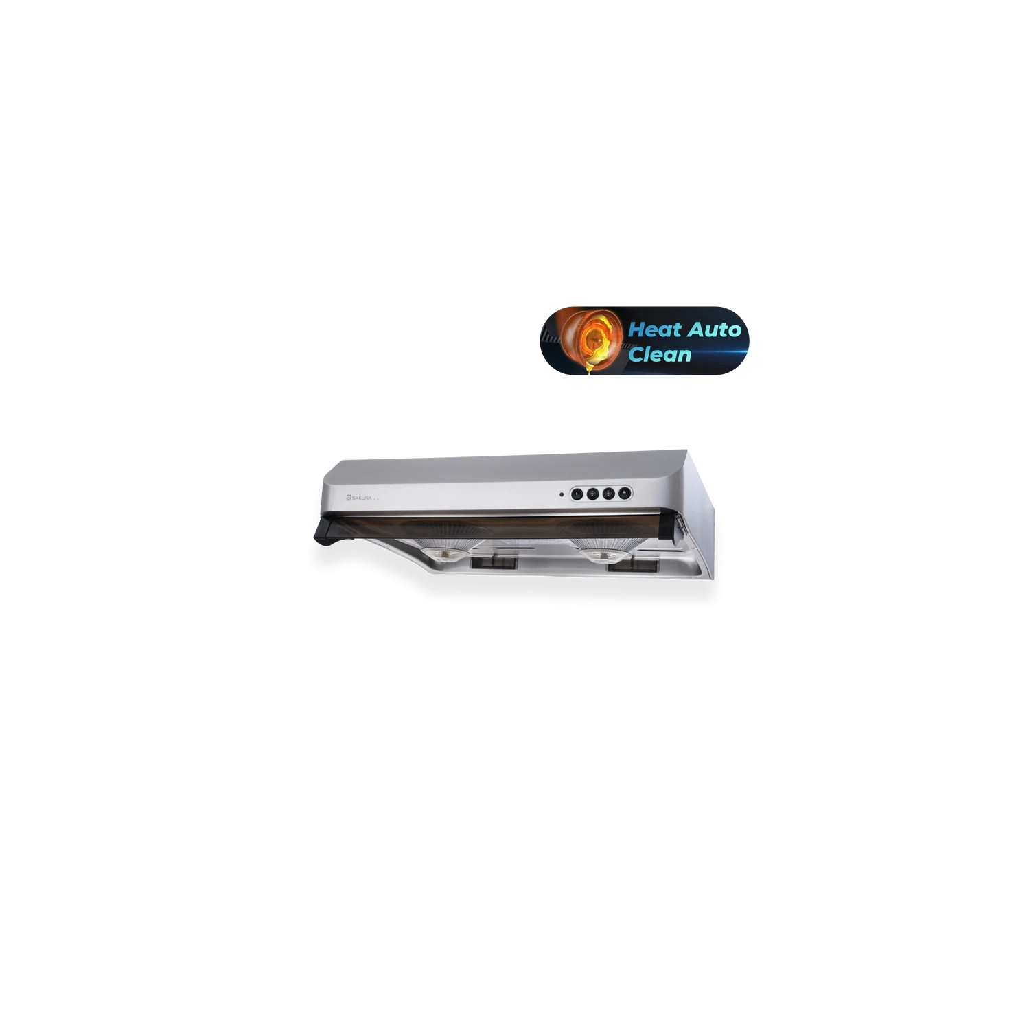 Sakura – Hotte de dessous d'armoire U3H de 30&nbsp;po, acier inoxydable