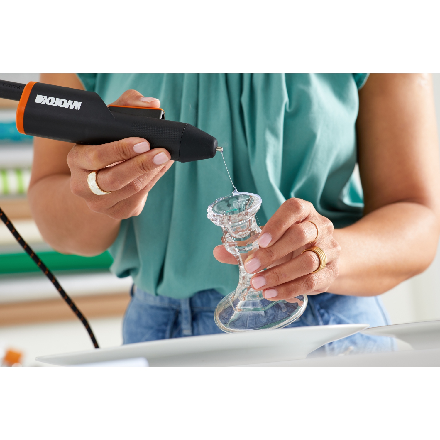 Worx - 20V MakerX Glue Gun - Tool Only