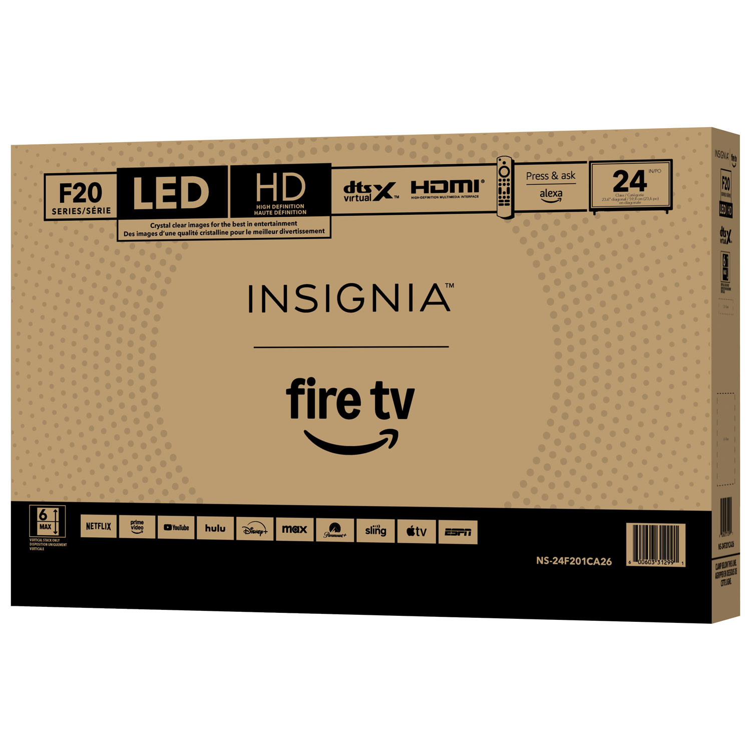 Insignia 55" 4K UHD HDR LED Fire TV Smart TV - 2025