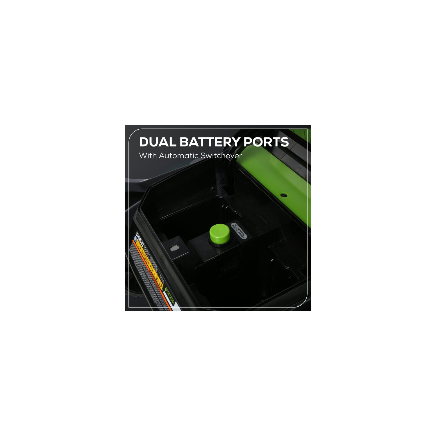 Souffleuse à neige sans balais de 22&nbsp;po 60&nbsp;V de Greenworks, batterie et chargeur non inclus