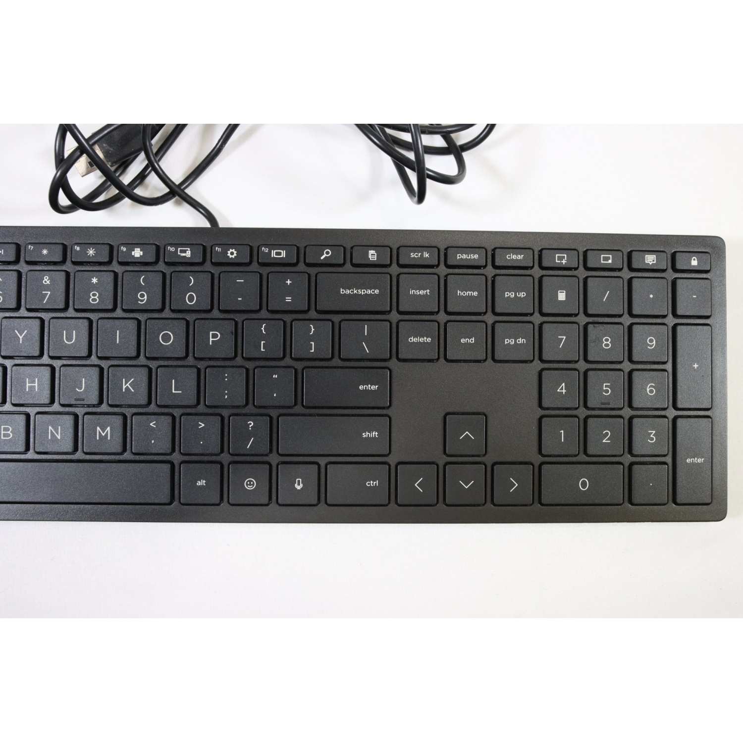 Refurbished - HP Lifestyle TPC-P001K USB Wired PC Black Keyboard