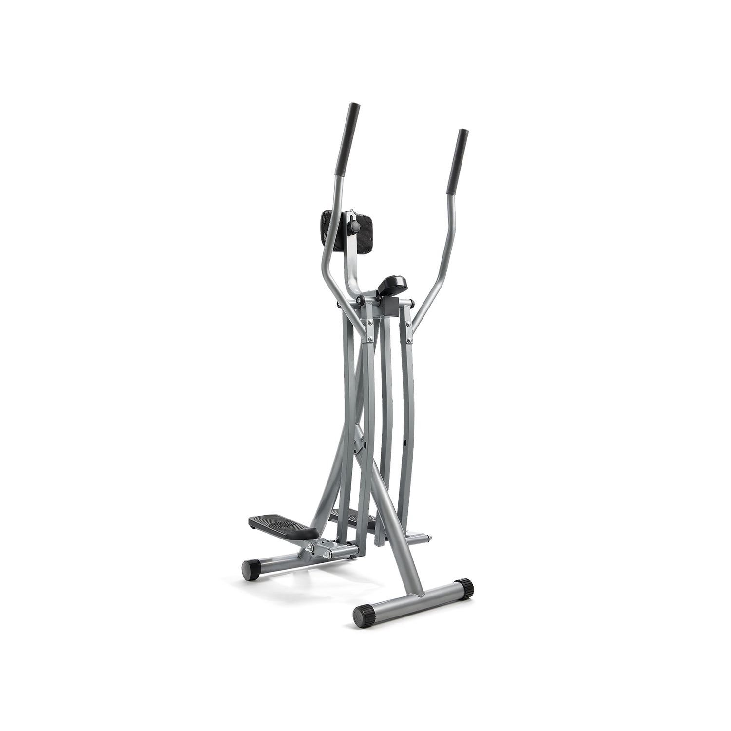 Exerciseur elliptique Smart Air Walk de Sunny Health & Fitness avec moniteur Performance LCD, faible impact, bande de 30&nbsp;po et application