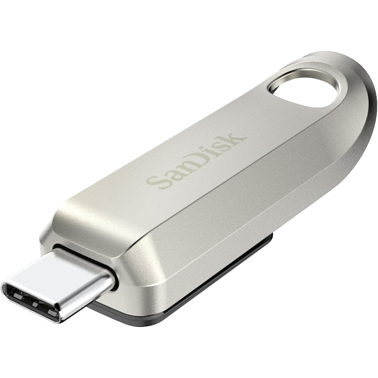 SanDisk 256GB Ultra Luxe USB Type-C Flash Drive - Up to 400MB/s, USB 3.2 Gen 1, Premium Metal Design - SDCZ75-256G-G46