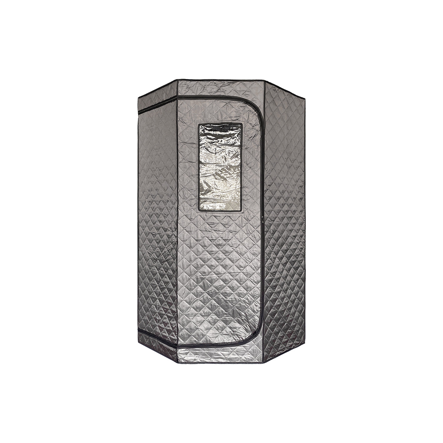 Blisspod Portable Personal Full Body 60 Min Rapid Steam Sauna | Pentagonal | 1600 Watts | 3.6L Stronger Steamer | 90X90X190cm