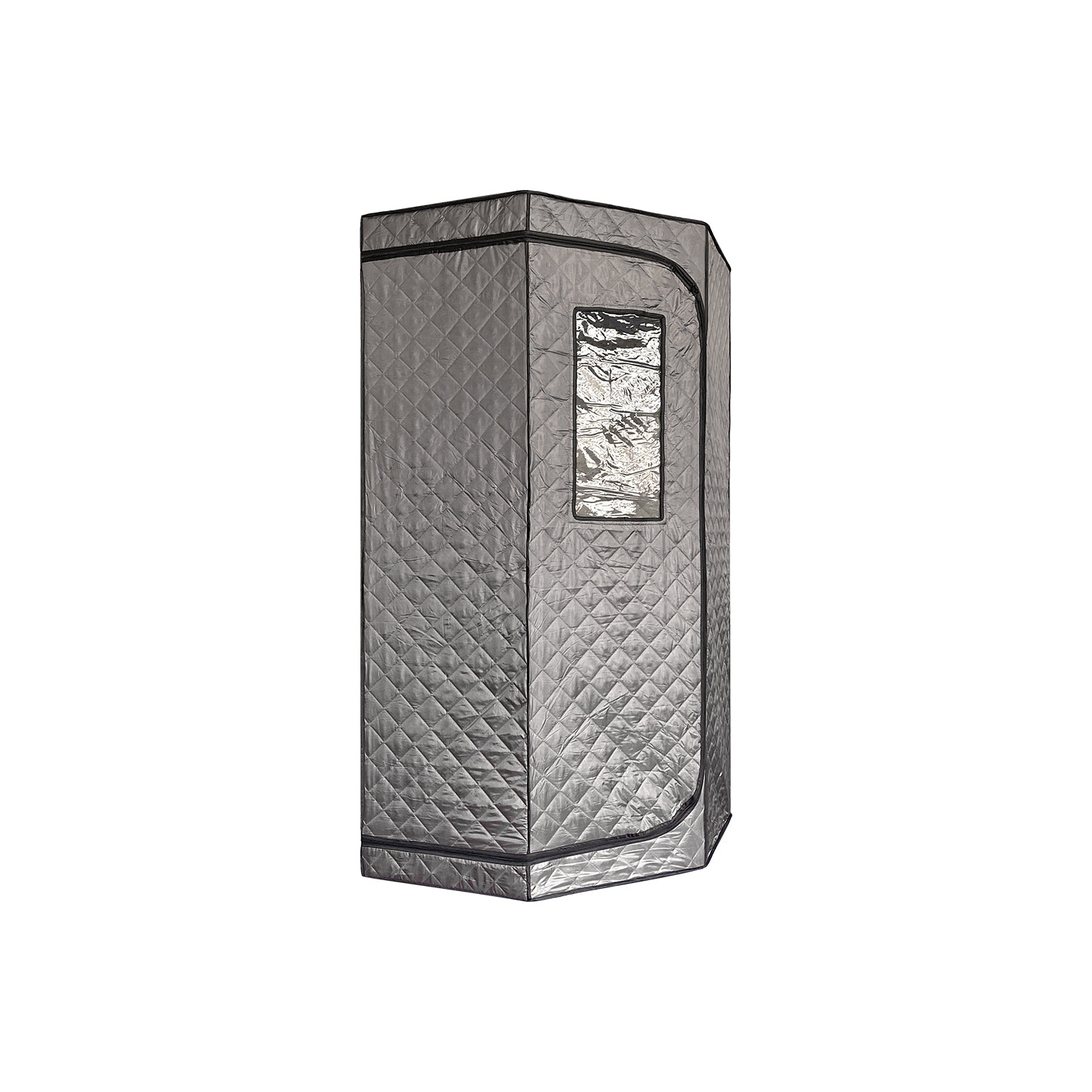 Blisspod Portable Personal Full Body 60 Min Rapid Steam Sauna | Pentagonal | 1600 Watts | 3.6L Stronger Steamer | 90X90X190cm