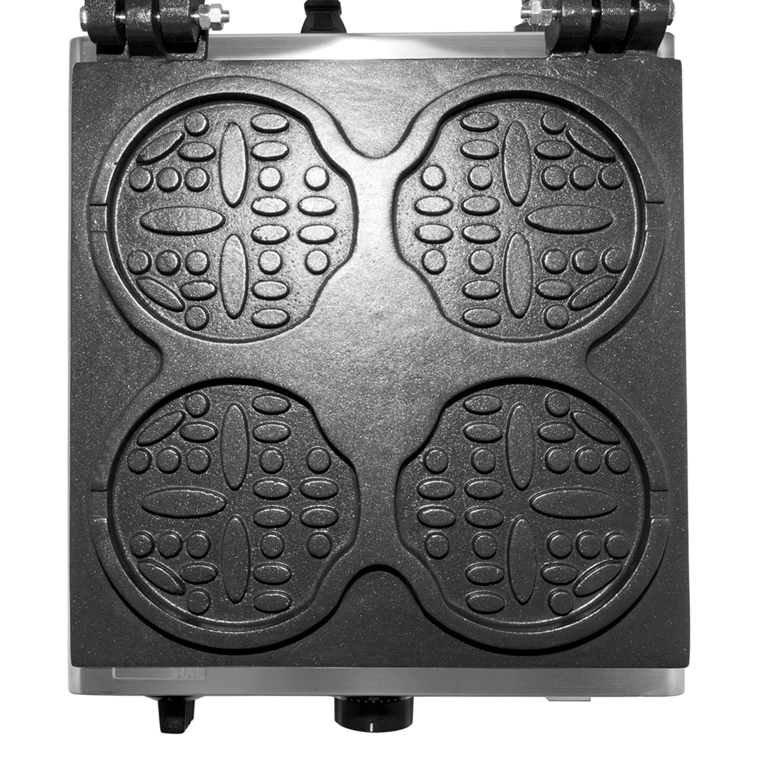 AP-512 Gaufrier | 4 Gaufres rondes | Gaufres sur un fer plat | 110 V