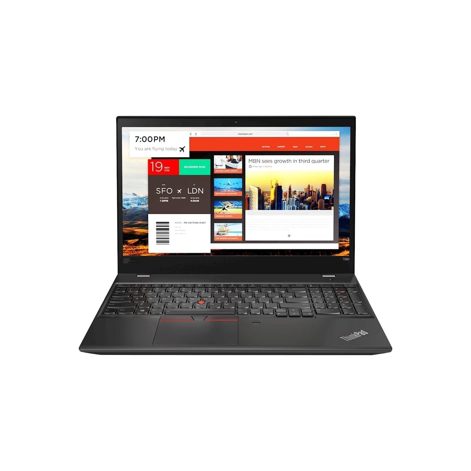 Refurbished LENOVO ThinkPad T580 Business Laptop , 15.6" FHD , Intel UHD Graphics 620,i7-8650U, 16GB, 512GB, Quadro P1000 2 Years Warranty,