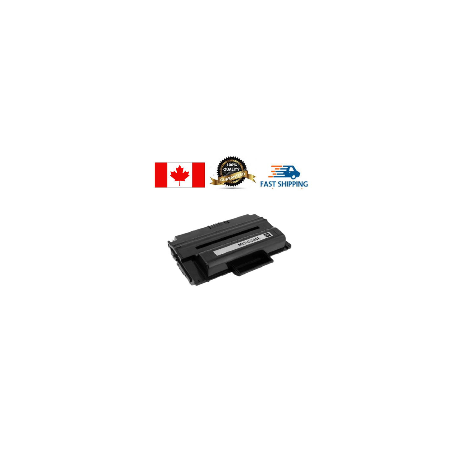 Cartouche de toner noir Samsung MLT-D206L, compatible