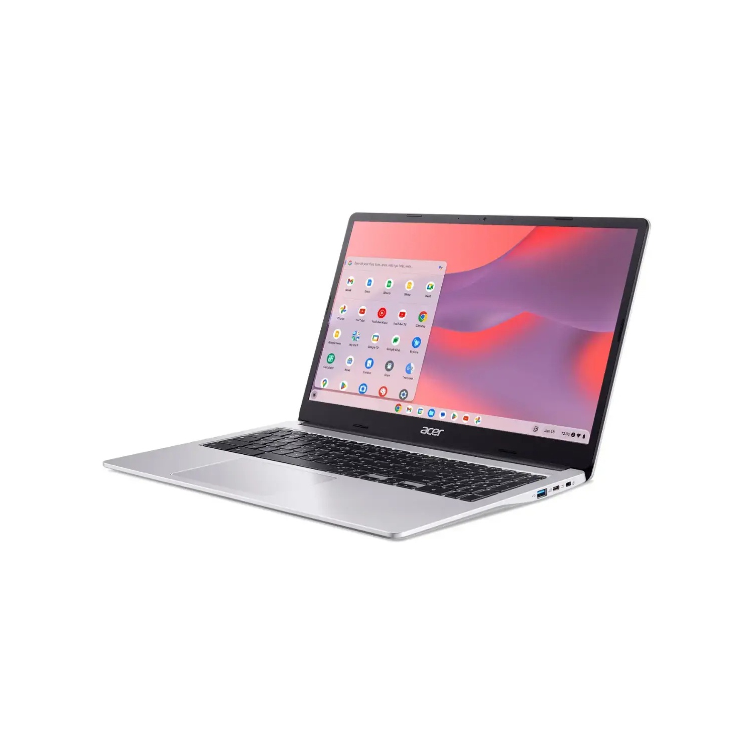 Refurbished(Excellent) - Acer - Chromebook 315 - 15.6" HD Laptop - Intel Pentium N6000 4 core processor- 4GB LPDDR4X - 128GB eMMC -Protective Sleeve